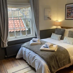 Bedroom with Windows